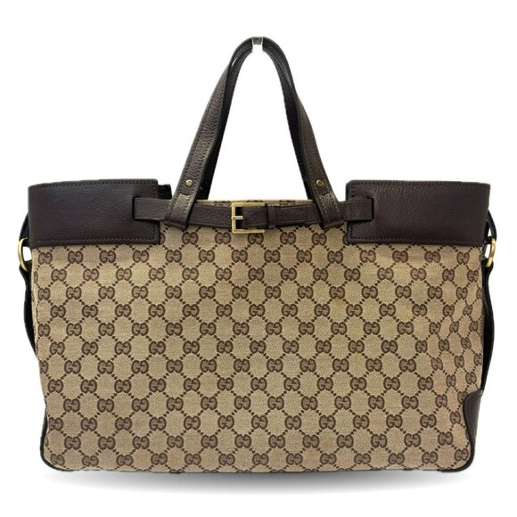 GUCCI Brown Tote Bag - Picture 1 of 7